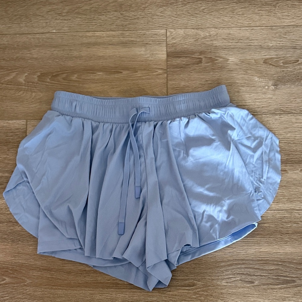 Target Women's Athletic Shorts in Light Blue